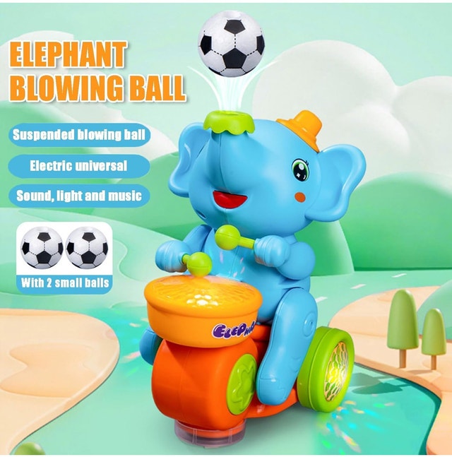 Elephant Musician Toy