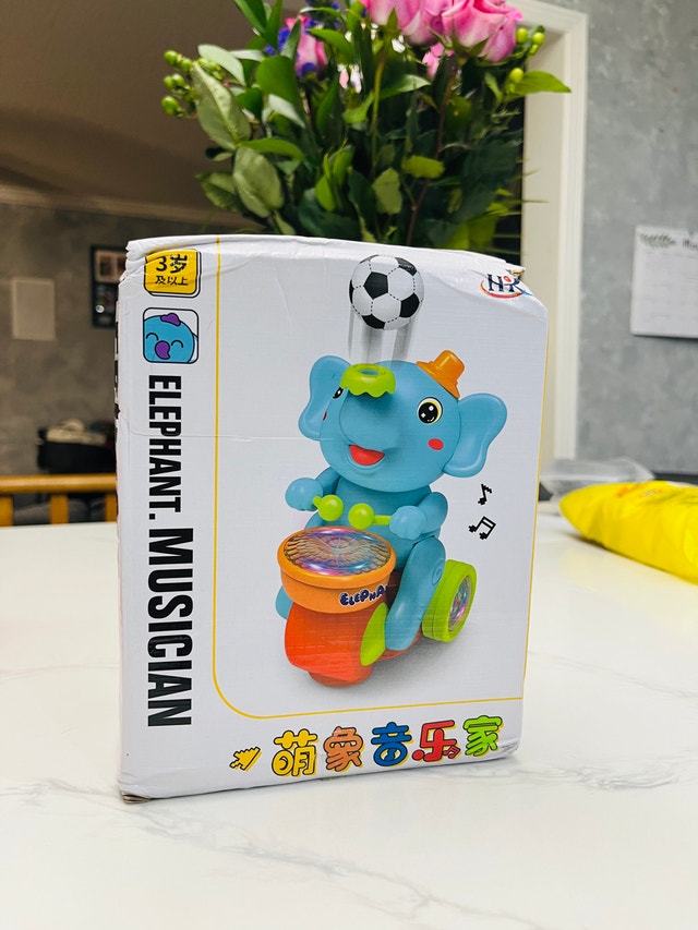 Elephant Musician Toy - photo 3