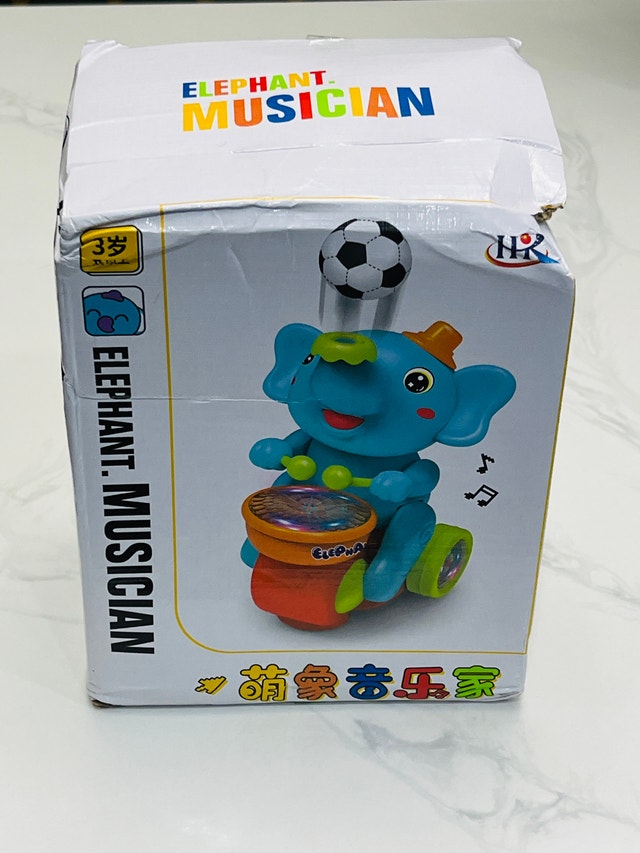 Elephant Musician Toy - photo 4