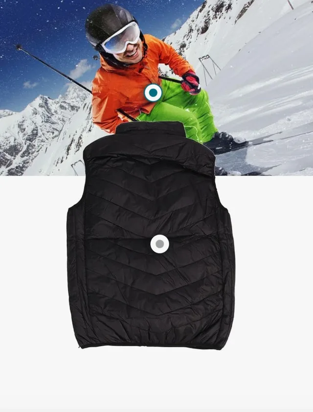 Men’s-Heated Vest! Size M image indicator(2)