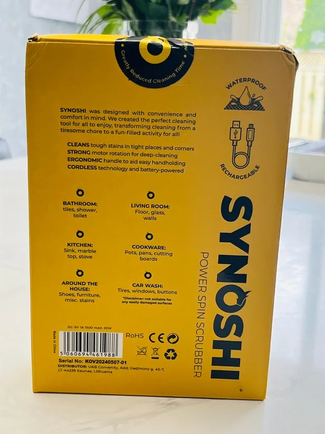 Synoshi Power Spin Scrubber image indicator(2)