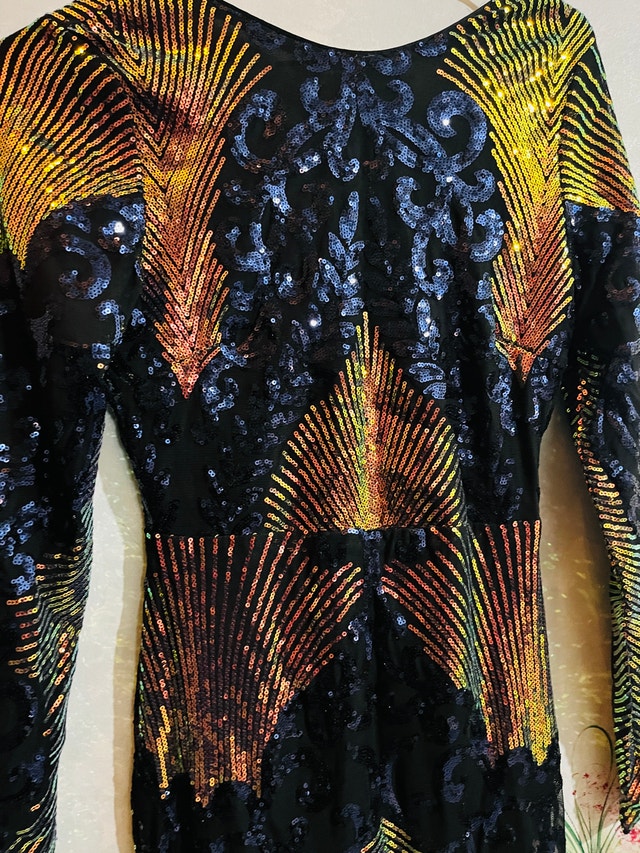 Sparkle Sequins- Long Dress! Size M - photo 3