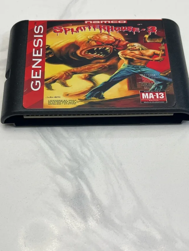 Splatterhouse 3 Sega Genesis thumbnail