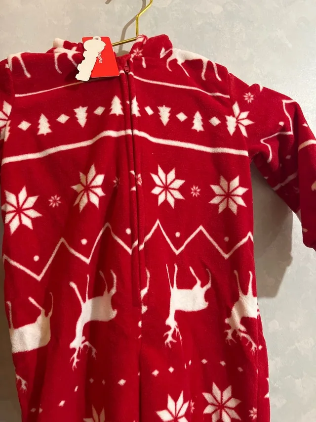 PatPat Reindeer Jumpsuit - 3 to 4 years image indicator(2)