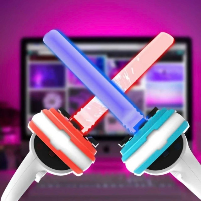 Oculus Quest 2 Lightsaber Controller Attachment - photo 2