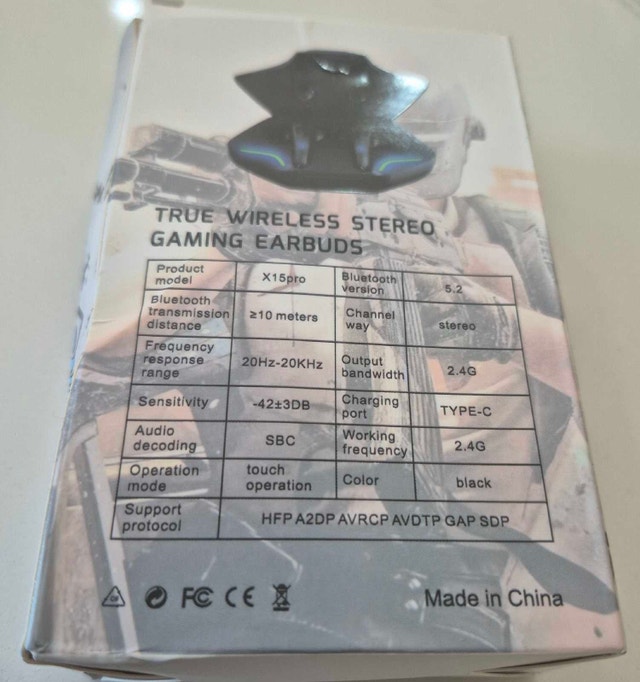 K15pro Wireless Gaming Earbuds - photo 3