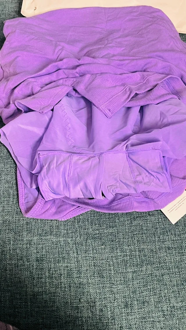 Popilush Tank Mini Dress Lilac With Slit-Size S image indicator(5)