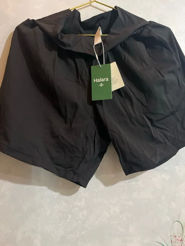 Black Halara Shorts-Size L thumbnail