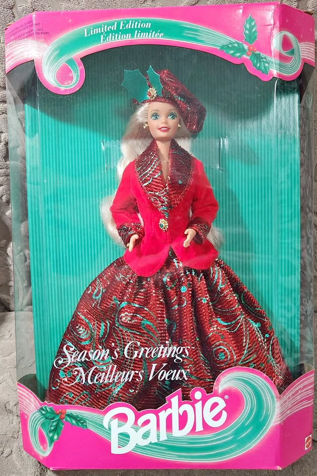 Happy Holidays Limited Edition 1994 Barbie Doll - New in Box