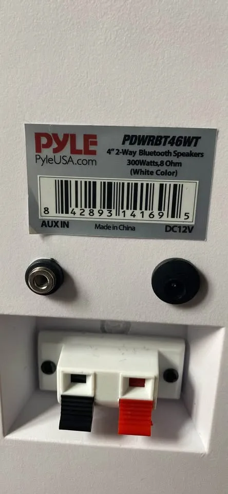 Pyle Bluetooth Indoor Outdoor Speakers Pair image indicator(3)