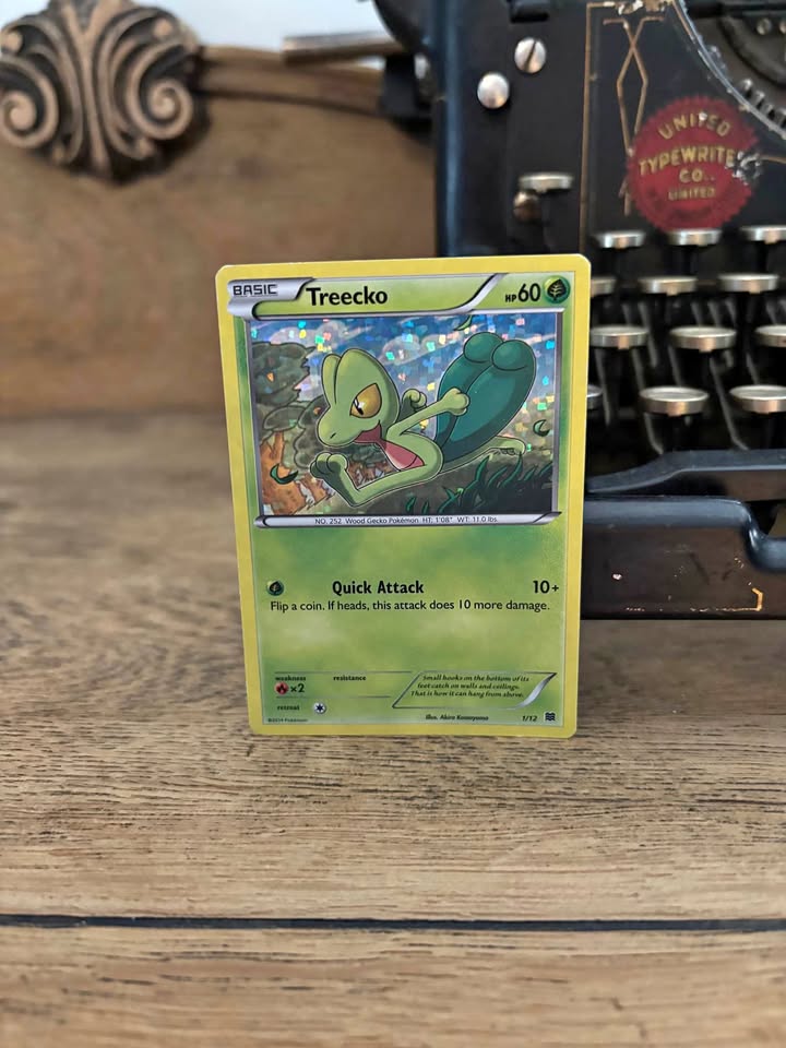 Pokemon TCG Treecko McDonald's Holo Promo 2015