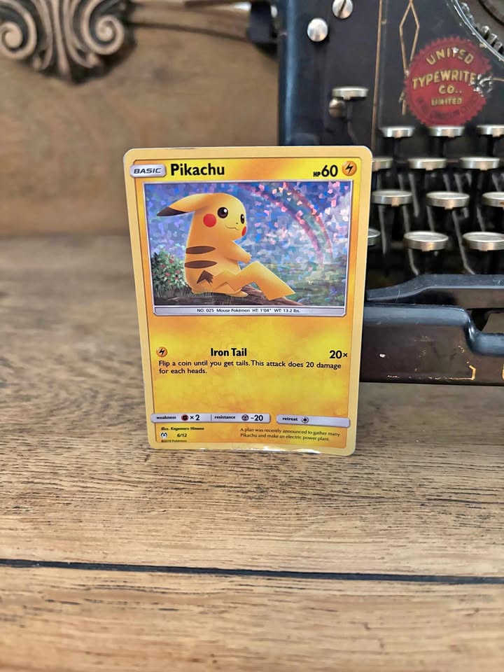 Pokemon TCG Pikachu 6/12 McDonalds 2019 Holo Promo Card