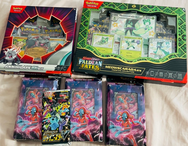 Pokemon cards collection and some one piece