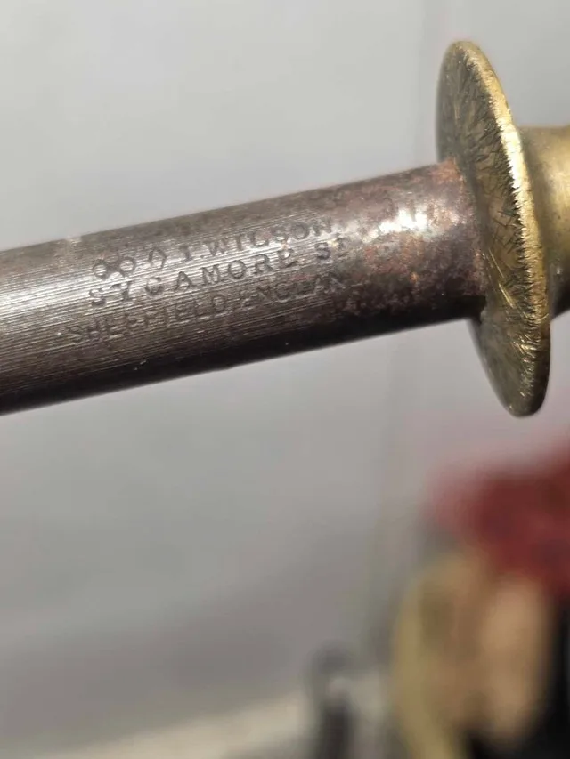 Wilson Sheffied England Vintage Knife Steel image indicator(2)