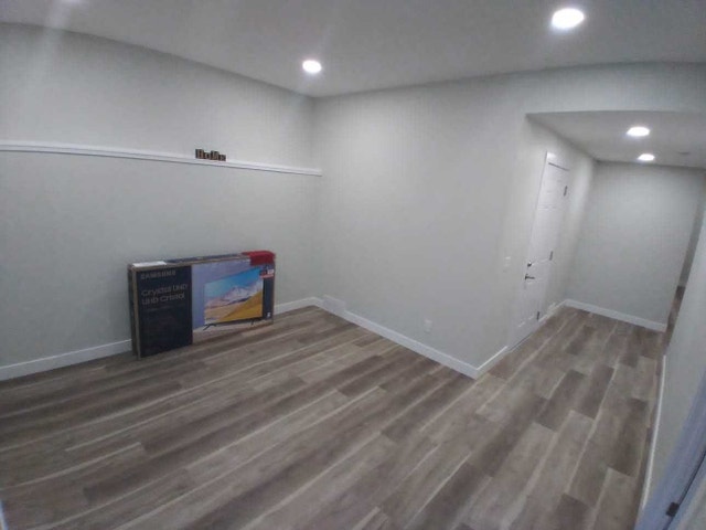 2 Bedroom Legal Basement - new and with storage space.
