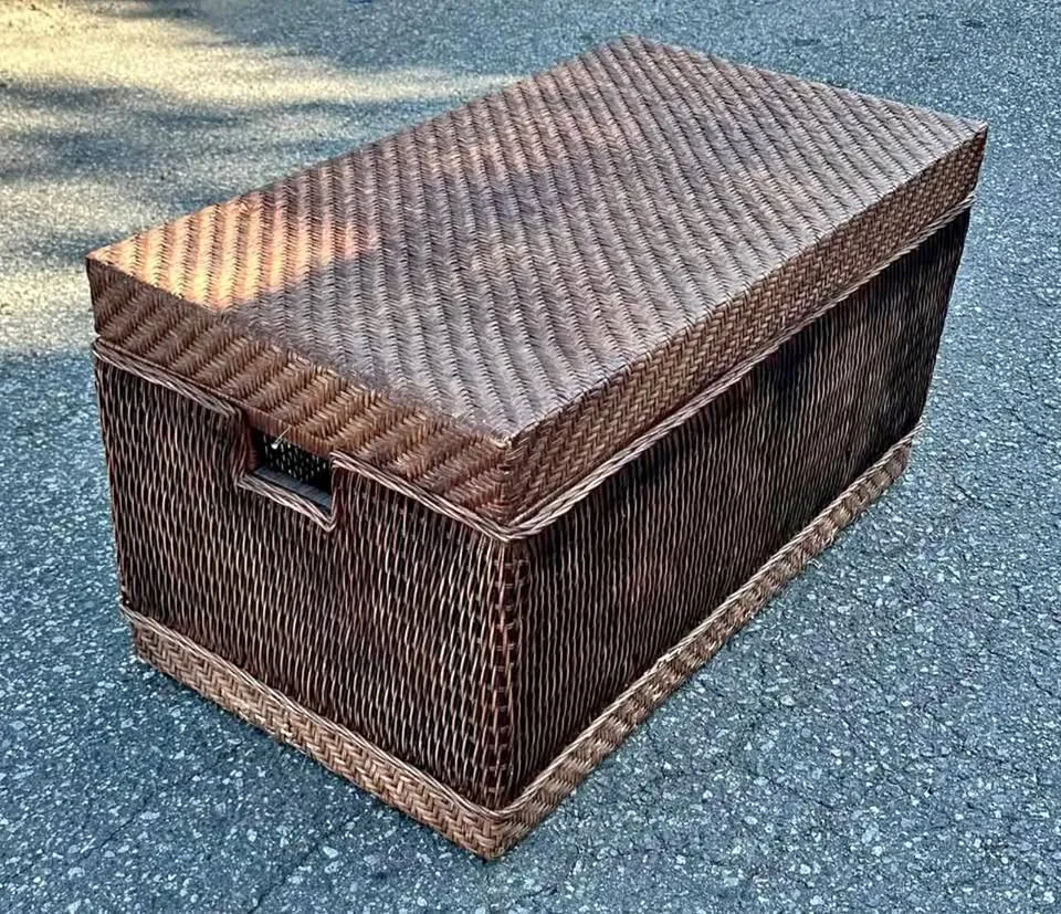 Wicker Storage Chest