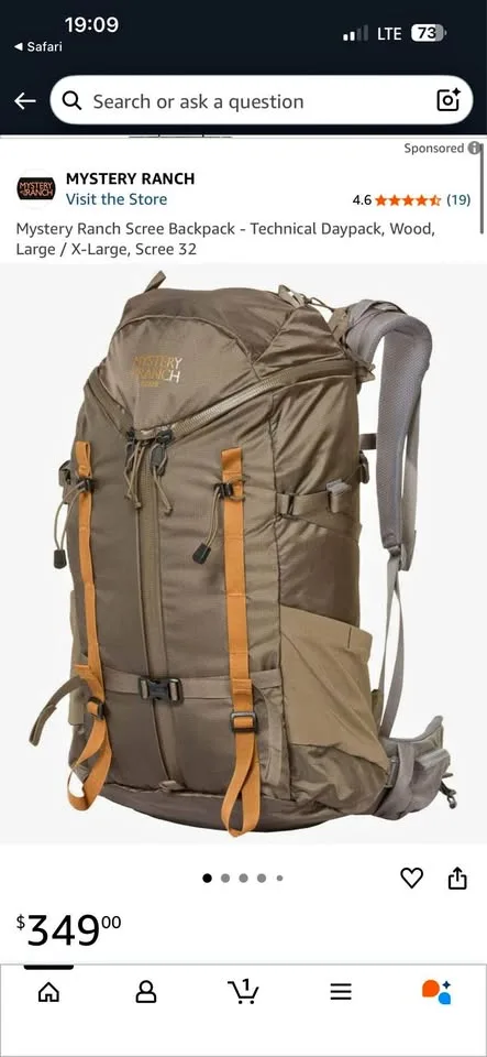 Mystery ranch Scree 32