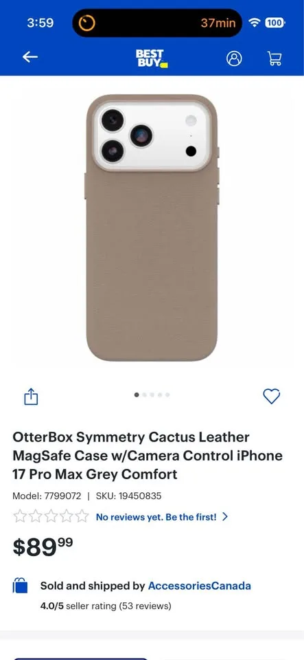 Otterbox iPhone 17 Pro Max Cactus Leather image indicator(2)
