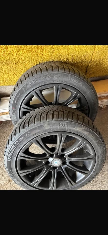 BMW winter tires with rims 5x120 - photo 4
