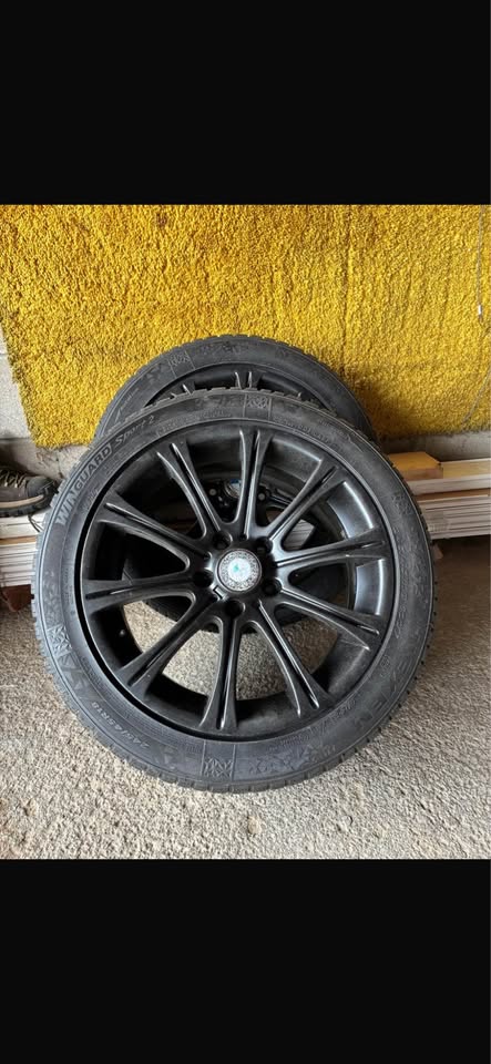 BMW winter tires with rims 5x120 - photo 5