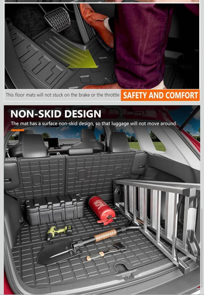 powoq RAV4 Cargo Mat Trunk Liner 2019-2025 - photo 2