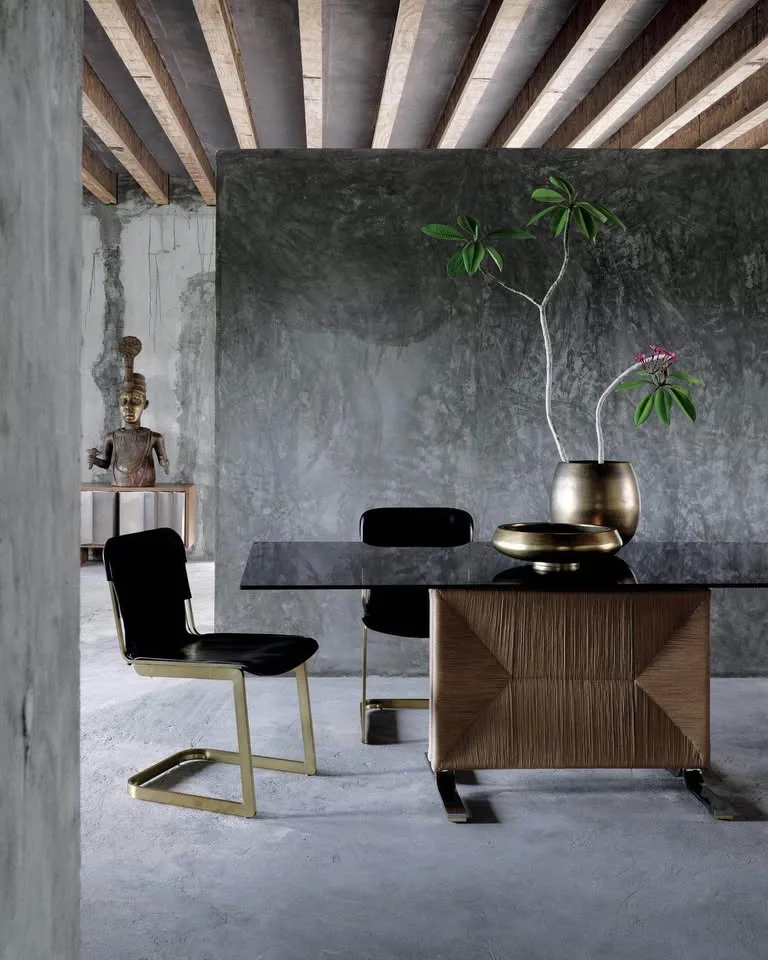 CB2 Rough Cast Black Aluminum Indoor Planter – Small image indicator(3)