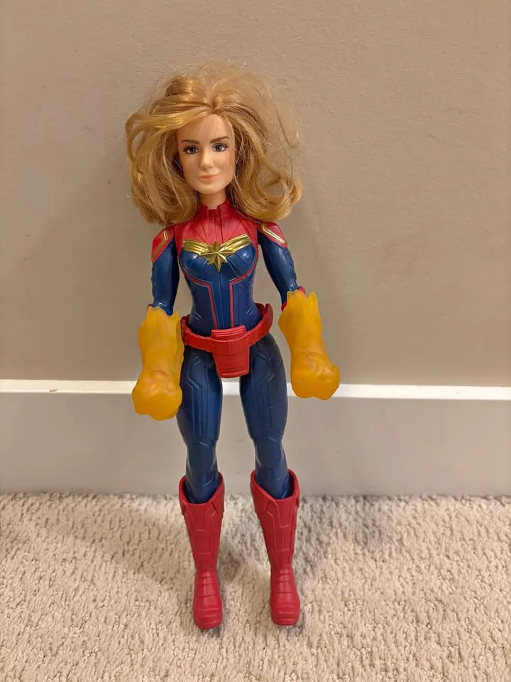 Captain Marvel figure
