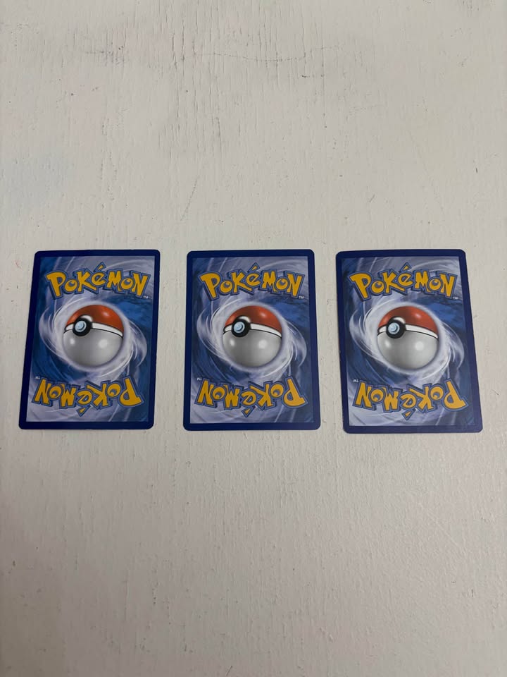 Pokémon Cards McDonalds 2015 Rhyhorn 2016 Litten 2022 Growlithe - photo 2