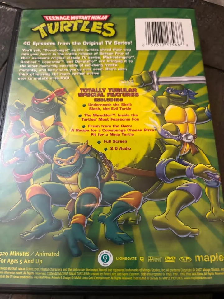 Teenage Mutant Ninja Turtles DVDs image indicator(3)
