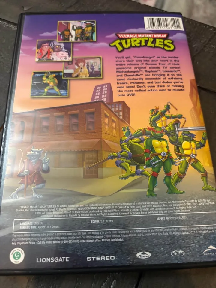 Teenage Mutant Ninja Turtles DVDs image indicator(4)