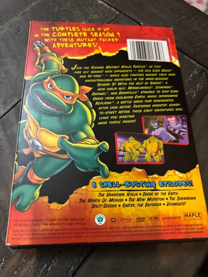 Teenage Mutant Ninja Turtles DVDs image indicator(6)