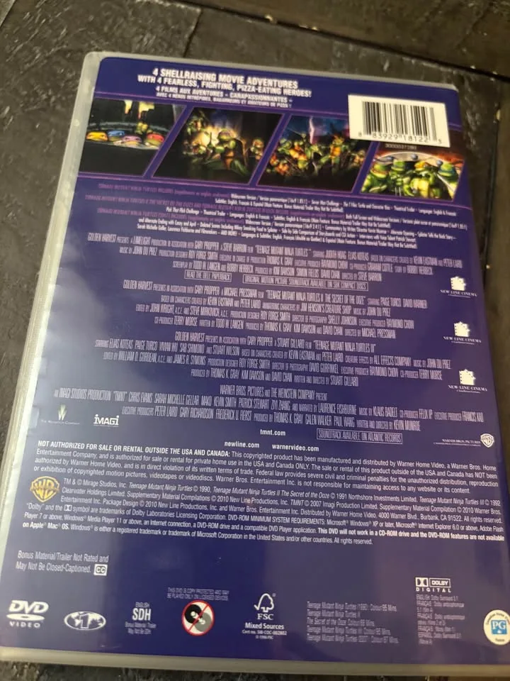 Teenage Mutant Ninja Turtles DVDs image indicator(7)