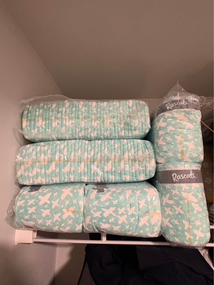 Rascals Premium Baby Diapers Size 2, 304 Count - photo 3
