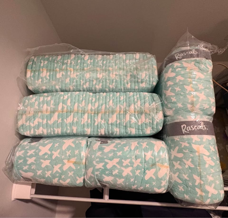 Rascals Premium Baby Diapers Size 2, 304 Count - photo 4