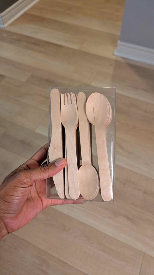 Bamboo cutlery