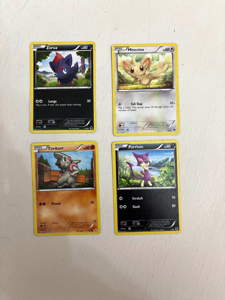 Pokémon Trading Cards Excadrill & Zoroark 4/23 cards