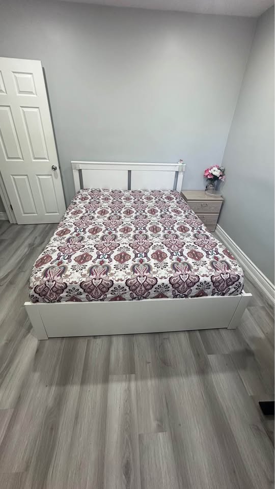 IKEA White storage bed frame - photo 2