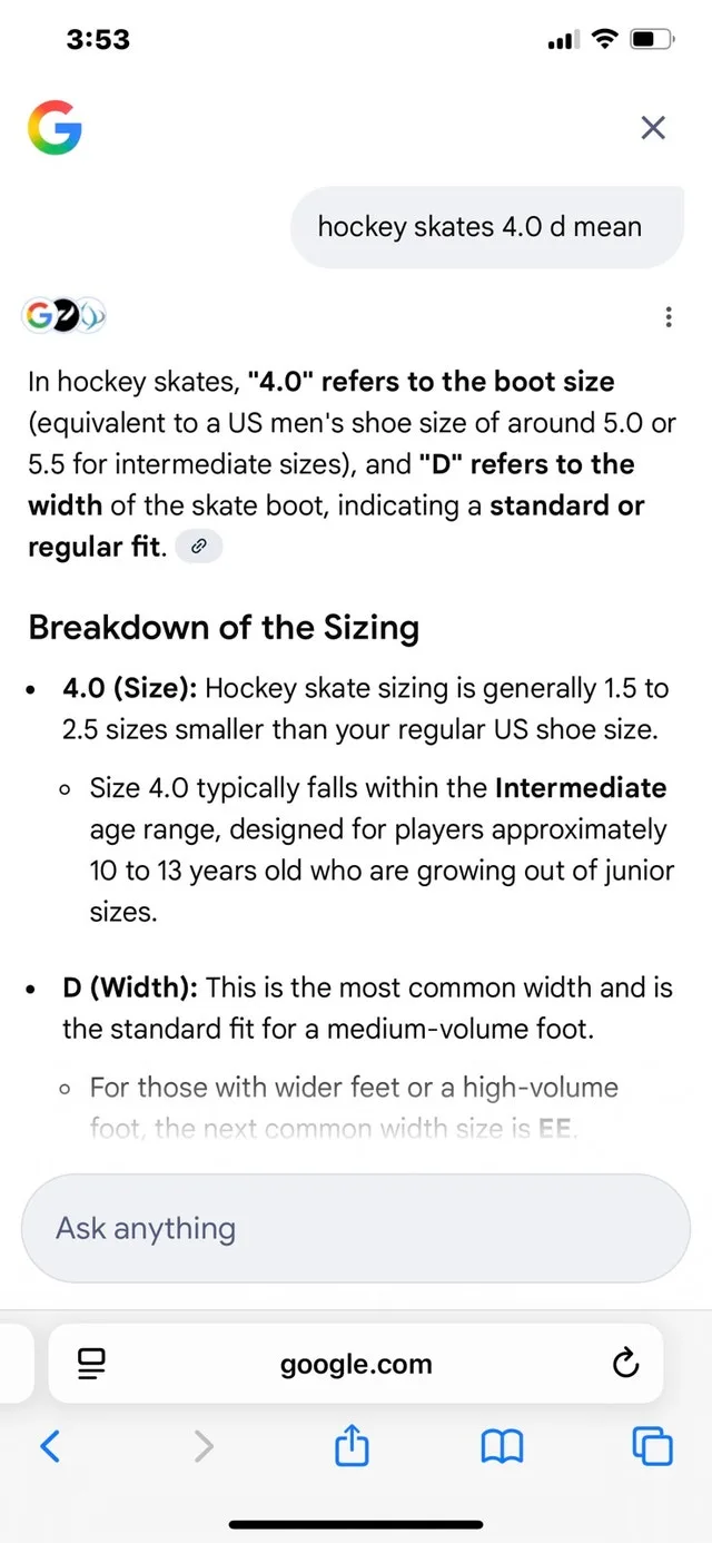 Easton Hockey Skates image indicator(3)