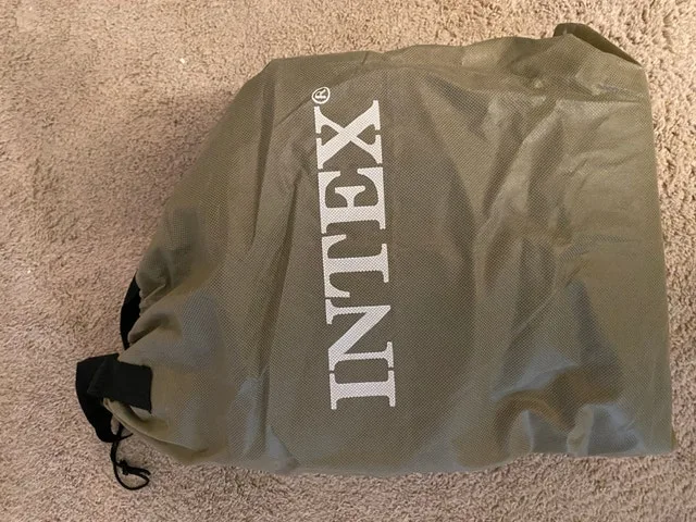 Intex Twin Air Mattress with Built-in Air pump image indicator(3)