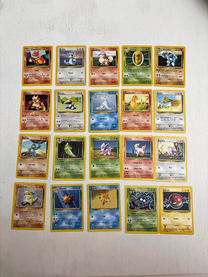 Pokémon Trading Cards Base Set 26/102 cards
