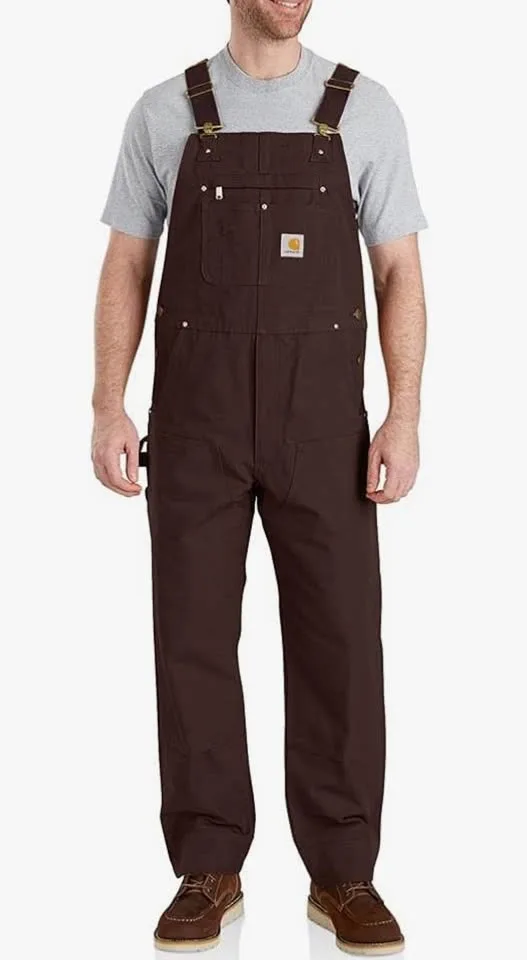 Carhartt mens Relaxed Fit Duck Bib Overall image indicator(3)