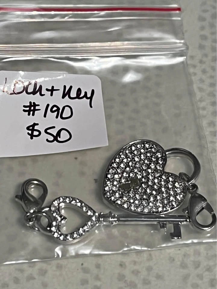 Origami Owl Lock & Key Charm