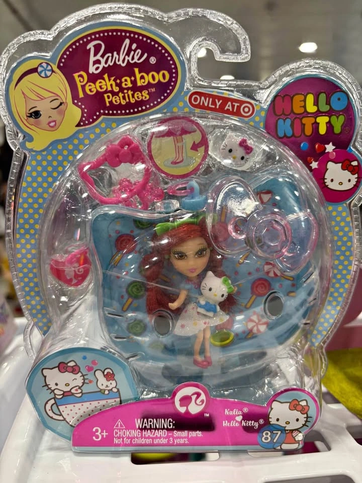 Barbie Hello Kitty Peek a Boo petite doll