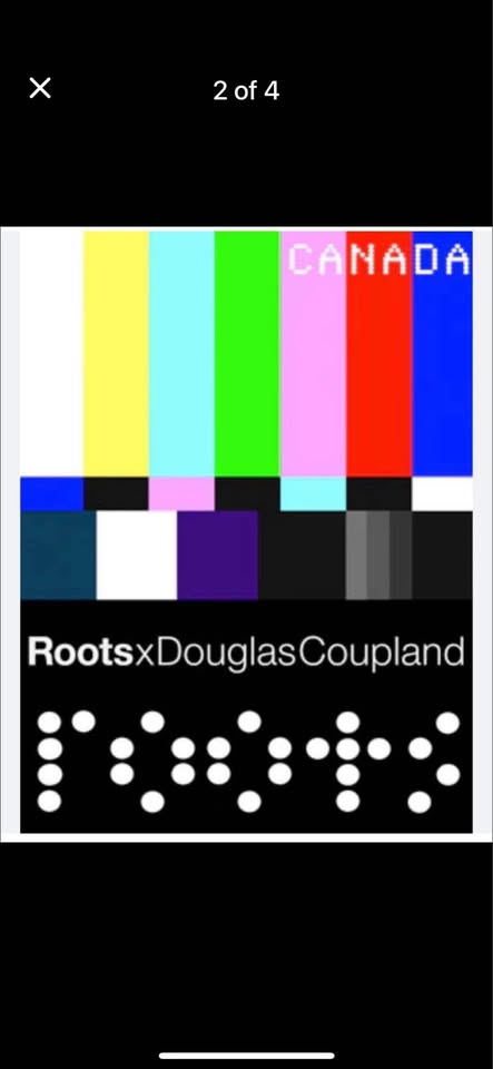 Douglas Coupland X Roots Shopping Bag NWT - photo 2