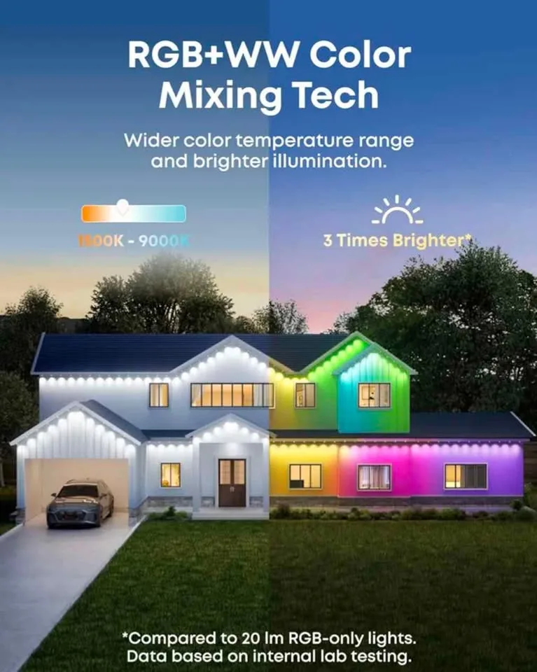 200ft Eufy S4 Permanent Outdoor Smart Lights - New image indicator(8)