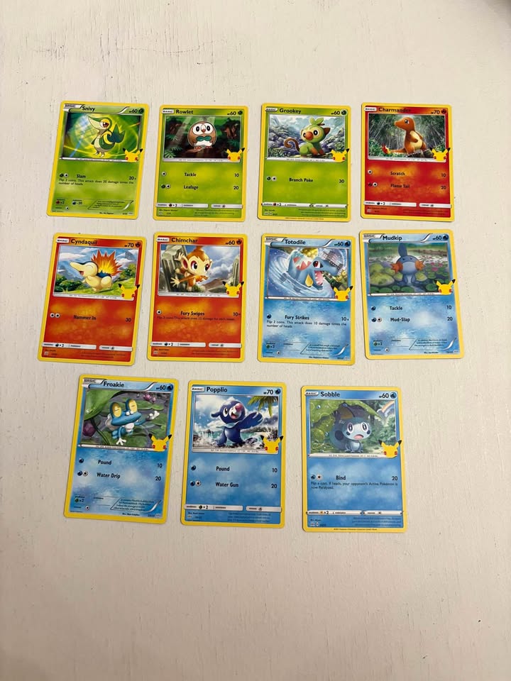 Pokémon McDonalds Cards 2021 11/25 cards