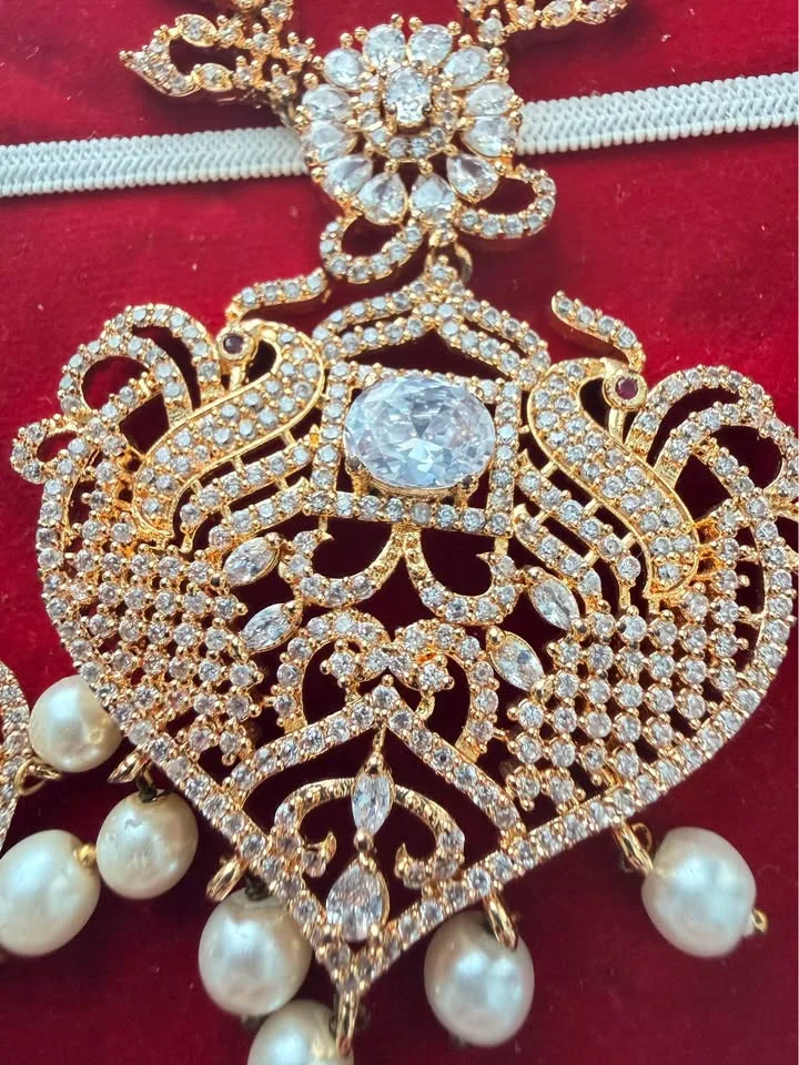 Necklace with matching earrings (retail $250) image indicator(5)