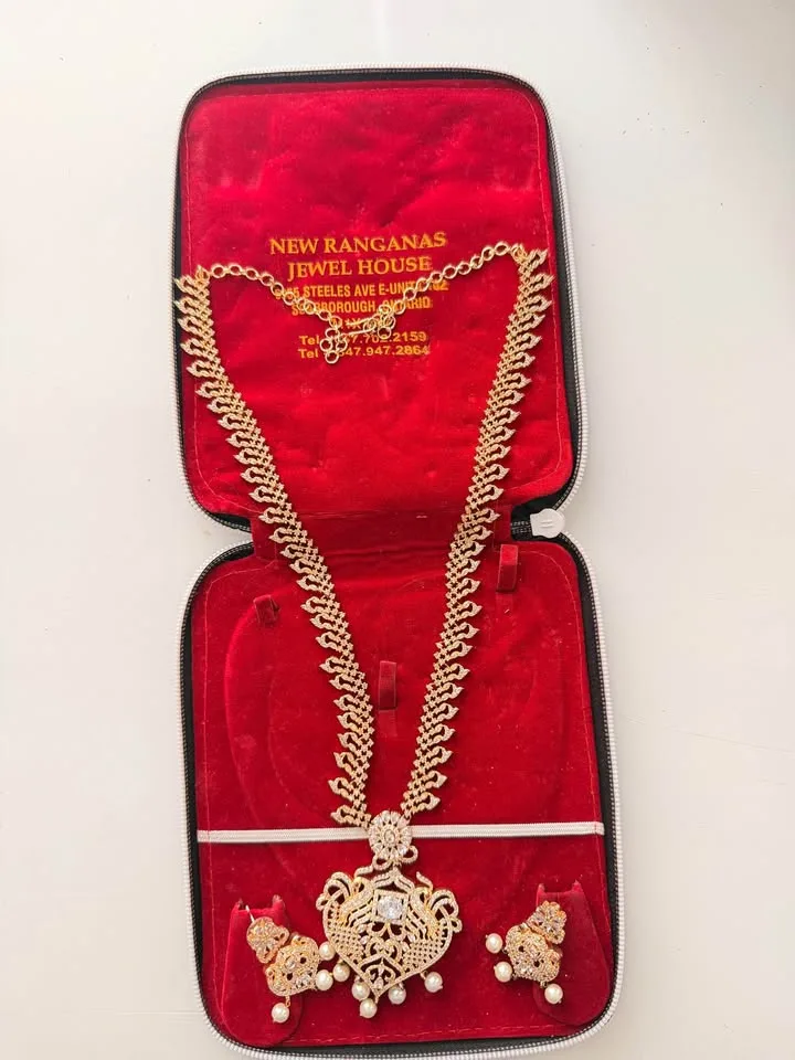 Necklace with matching earrings (retail $250) image indicator(6)