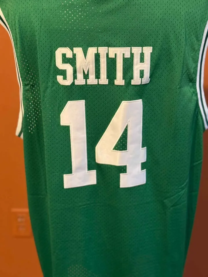 Brand New Size 3XL Bel-Air Academy Basketball Jersey – Green #14 image indicator(5)