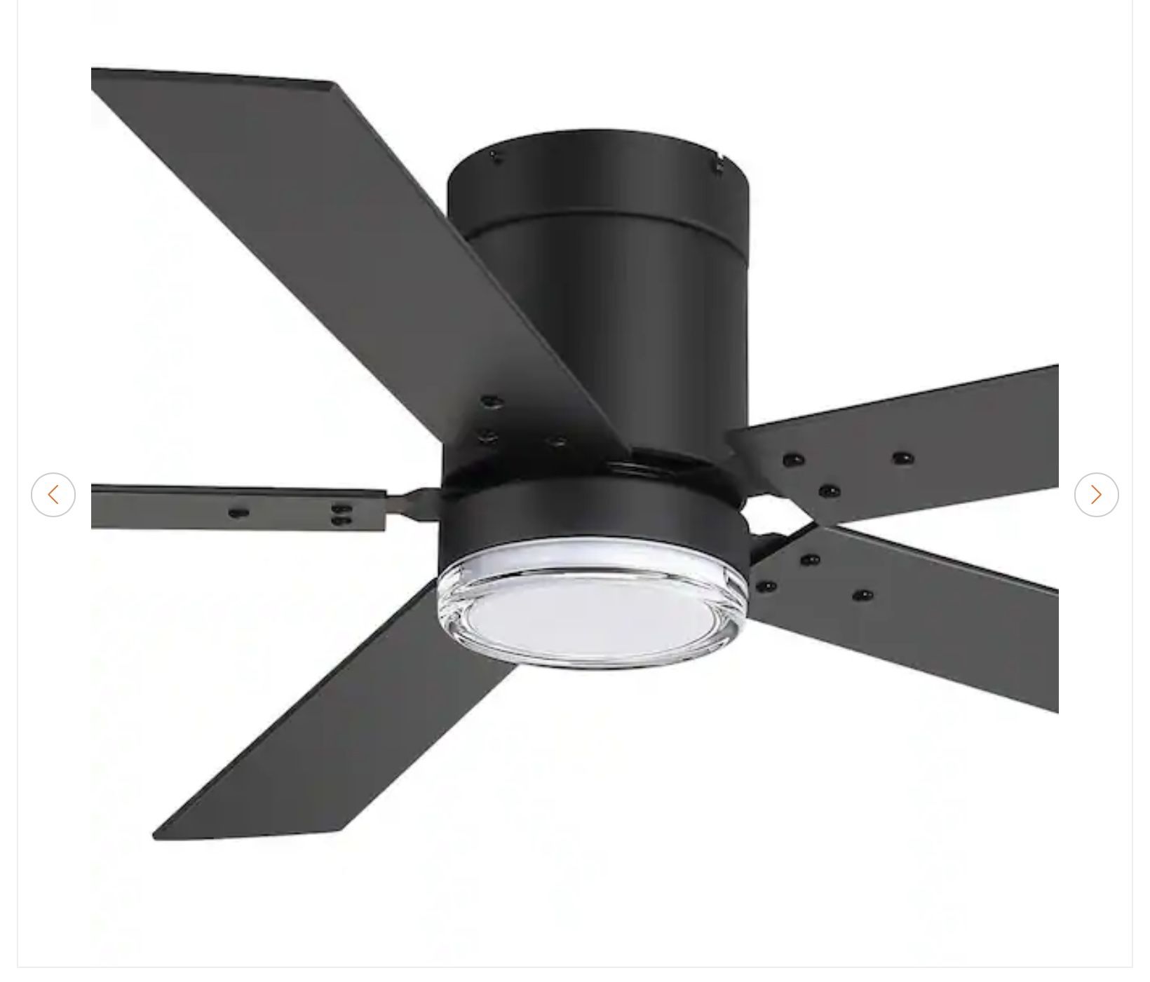 Propeller 52 in. Ceiling Fan w/ LED Light - New - photo 2